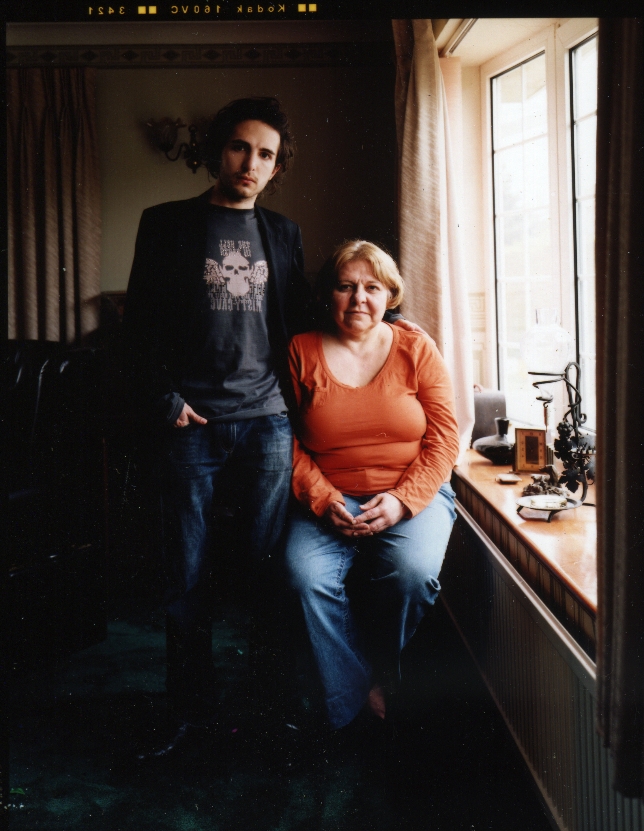 Michael Ciancia and his mother